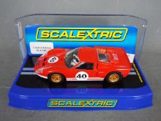 Scalextric - A boxed Limited Edition Scalextric MM C2424 Ford GT 40 RN 40 'Ron Fry' Wills Trophy