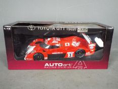 AUTOart - A boxed 1:18 scale AUTOart ''Racing Division' Toyota GT1 TS020 LeMans.