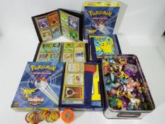 Pokemon - Tomy - Tazos - A collection of 2 x incomplete trading card game sets,
