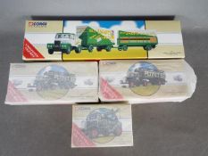 Corgi Classics - Billy Smarts - 4 x boxed Corgi Scammell trucks including #97897 Scammell