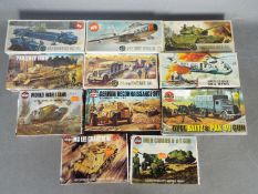 Airfix - A boxed collection of 11 1:72 scale plastic model kits by Airfix.