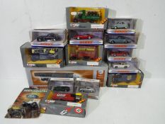 Corgi, Matchbox, Matchbox Dinky - A collection of boxed diecast model vehicles in various scales.