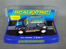 Scalextric - A boxed Limited Edition Scalextric C3428 Mini Cooper RN 8 Norman Team Scalextric.