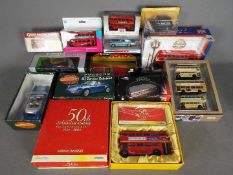 Corgi - Matchbox - EFE - A group of 12 x boxed vehicles including Tomica Dandy AEC RT London bus,