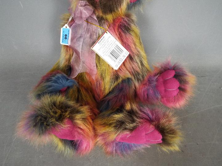 Charlie Bears - Rainbow designed by Heather Lyell in 2015 for the Plush collection. # CB159047S. - Image 3 of 4