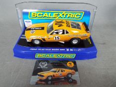 Scalextric - A boxed Limited Edition Scalextric C3651 Ford Mustang Boss 302 2017 NSCC Milton Keynes