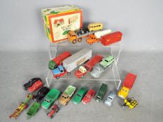 Britains - Benbros - Dinky Dublo - A collection of 22 x vehicles and an empty box including