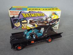 Corgi - Batman - # 267 Boxed Batmobile first version with the Bat logo wheels,