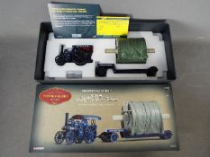 Corgi Vintage Glory of Steam Pickfords Fowler with Low Loader and Cylinder load, boxed as new.