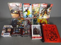 Marvel, Funko, DC Collectibles, Other - A mixed collection of modern age comics,