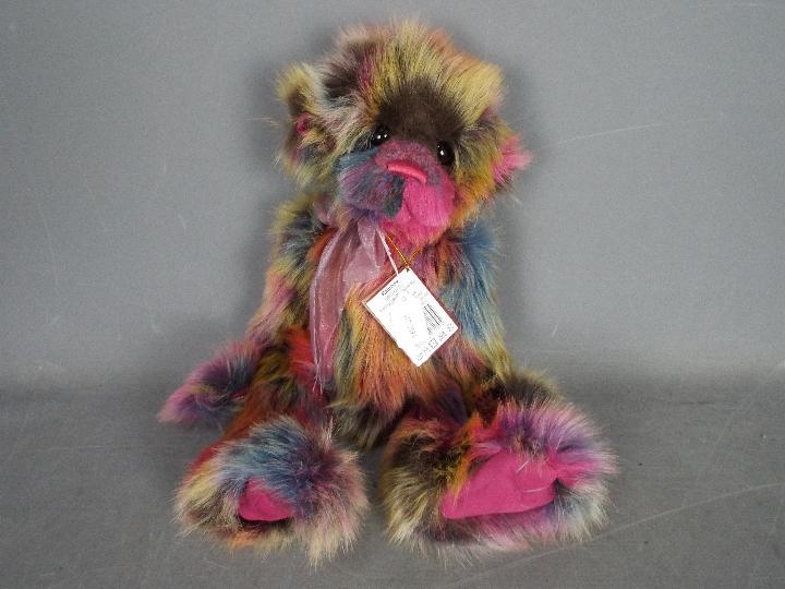Charlie Bears - Rainbow designed by Heather Lyell in 2015 for the Plush collection. # CB159047S.