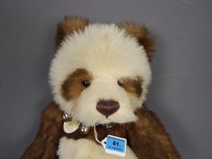 Charlie Bears - Ross designed by Isabelle Lee for the 2008 Plush collection. # CB183986. - Image 2 of 4