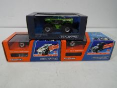 Scalextric - three 1:32 scale Scalextric vehicles comprising Monster Rattler Truck #C3711,