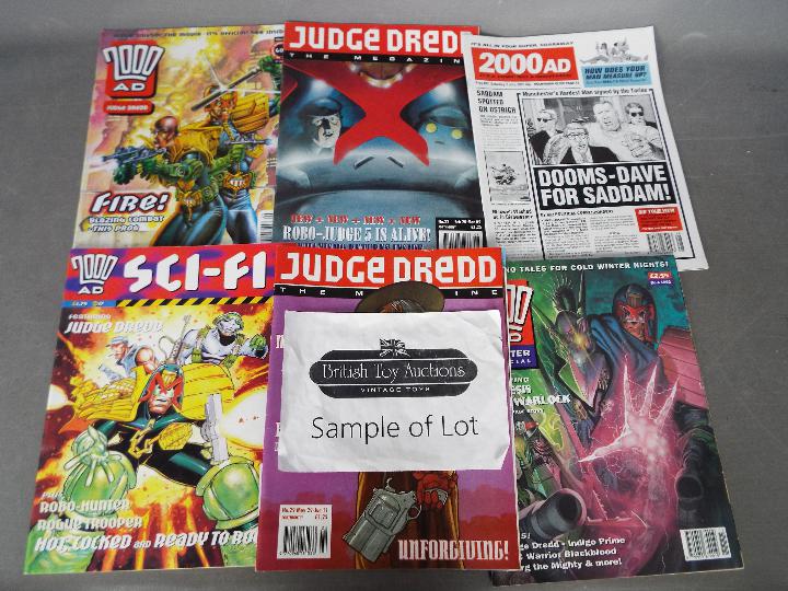 2000AD, Judge Dredd - In excess of 120 2000Ad comics.
