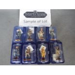 Del Prado - A Regiment of 50 x blister packed war soldier figures including Sergeant Army Commandos