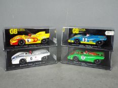 GB track - A group of 4 x Porsche 917 Spyder models including Jo Sifferts 1969 cars,