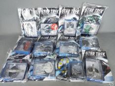 Eaglemoss - Star Trek - A collection of 12 x Official Starships Collection models with associated