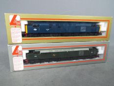 Lima - 2 x OO gauge locos, a class 40 diesel operating number 40066 in B.R.