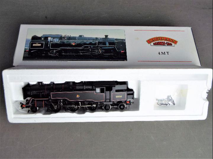 Bachmann - Branch Line - A OO gauge standard class 4MT tank engine operator number 80061 in British