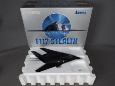 Armour Collection - A boxed 1:48 scale F117 Stealth bomber aircraft in U.S.A.F livery. #98060.