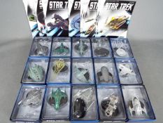 Eaglemoss - Star Trek - A collection of 15 x Official Starships collection models and 15 x