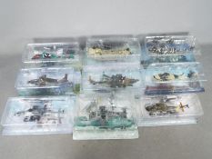Amer Collection - A fleet of 9 x carded 1:72 scale military helicopters including Eurocopter AS532