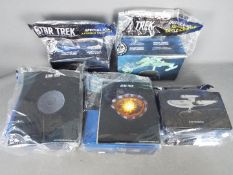 Eaglemoss - Star Trek - A fleet of 5 x Official Starships Collection models with magazines