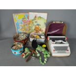 Pelham, Victory Jigsaw, Petite Typewriter - A mixed lot of vintage children's 'toys and puzzles.