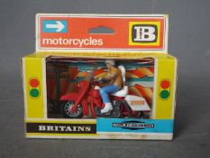 Britains - A boxed Britains #9689 Harley Davidson.