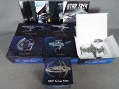 Eaglemoss - Star Trek - A fleet of 6 x boxed Official Starships Collectionmodels including U.S.S.
