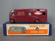 Dinky Toys - A boxed Dinky Toys #581 Horse Box 'British Railways Express Horse Box Hire Service'.