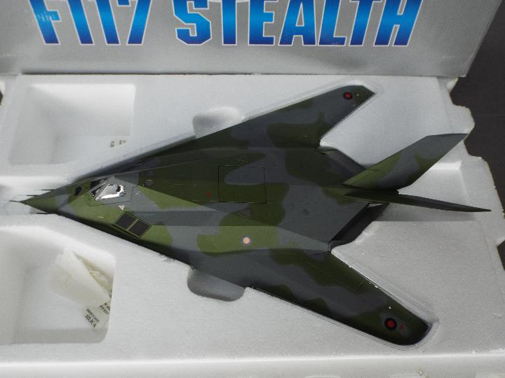 Armour Collection - A boxed 1:48 scale F117 stealth bomber in U.S Air Force livery # 98057. - Image 2 of 2