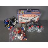 Lego - Meccano - A lot including a Meccano set, a quantity of loose Lego parts,