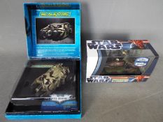 Scalextric - Batman - Star Wars - 2 x slot vehicles Batman The Tumbler car and Star Wars 74-Z