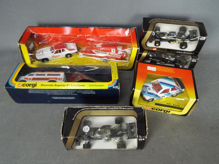 Corgi Toys - Six boxed diecast model vehicles form Corgi.