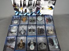 Eaglemoss - Star Trek - A collection of 15 x Official Starships collection models and 15 x