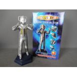 Sixteen 12 Collectables - Dr Who - A boxed limited edition Cyberman from the Dr Who Classic Statue