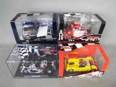 Fly - 4 x slot trucks including 2 x Mercedes and 2 x Buggyra # 96060, # 08050, # 96008.