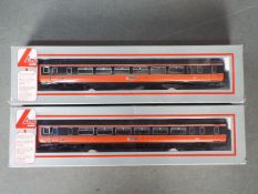 Lima - an OO gauge two car unit comprising diesel electric locomotive op no 57502,