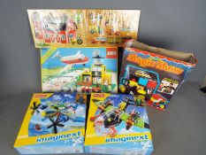Lego - Fisher Price - A collection of toys and games including Lego # 6392 Airport set and a