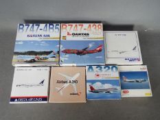 Dragon Wings - Herpa - Schabak - A fleet of 7 x aircraft in various scales including 1/400 Quantas