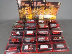 Del Prado - A collection of 20 x Fire Engines Of The World models and 20 x magazines from the same