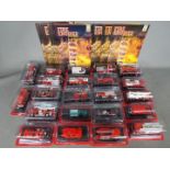 Del Prado - A collection of 20 x Fire Engines Of The World models and 20 x magazines from the same