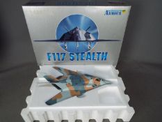 Armour Collection - A boxed 1:48 scale F117 stealth bomber in U.S Air Force livery # 98089.
