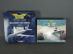 Corgi Aviation Archive - Two boxed diecast model aircraft.