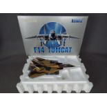 Armour Collection - A boxed 1:48 scale F14 Tomcat in U.S. Navy Top Gun livery. # 98039.