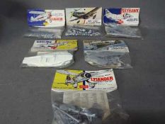Airfix - Six bagged Airfix 1:72 plastic model aircraft kits.