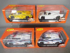 Slot-it - 4 x Lancia LC2 models in various liveries including Martini and a plain white self