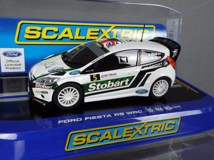 Scalextric - 2 x Ford Fiesta RS WRC models, - Image 3 of 3