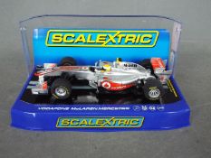 Scalextric - Vodafone McLaren Mercedes Formula One car number 4 driven by Lewis Hamilton. # C3266.